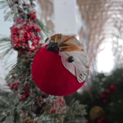 Holiday Décor Lot – Santa, Snowmen, Wreaths & JOY Basket