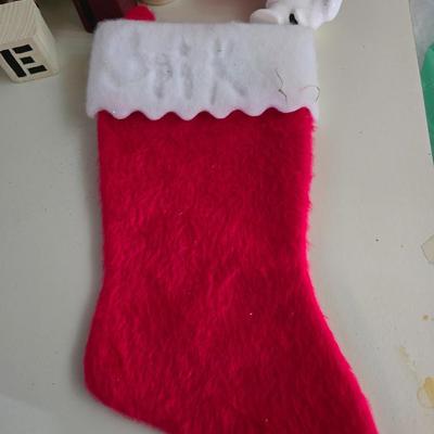 Eclectic Vintage & Handmade Christmas Decor Lot – Stockings, Figurines, Tree & More