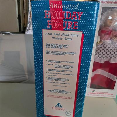 Vintage Animated Santa & Mrs. Claus Figures – Holiday Creations & Telco Motion-ettes
