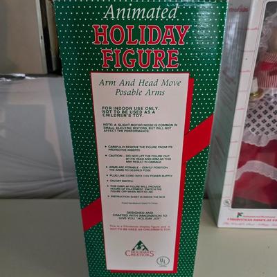 Vintage Animated Santa & Mrs. Claus Figures – Holiday Creations & Telco Motion-ettes