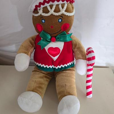 Plush Christmas Character Collection with Stockings – 10-Piece Set