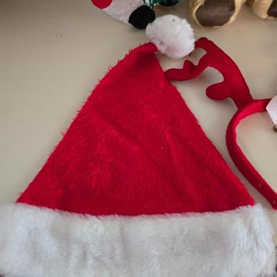 Plush Holiday Characters & Accessories – 9-Piece Christmas Set