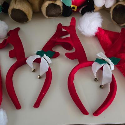 Plush Holiday Characters & Accessories – 9-Piece Christmas Set