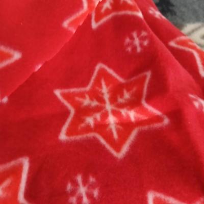 Lot of Assorted Fleece Fabric – Holiday & Winter Prints