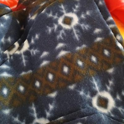 Lot of Assorted Fleece Fabric – Holiday & Winter Prints