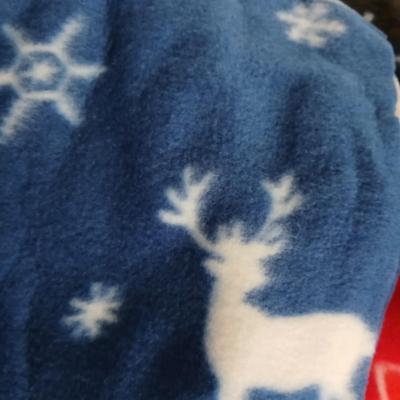 Lot of Assorted Fleece Fabric – Holiday & Winter Prints