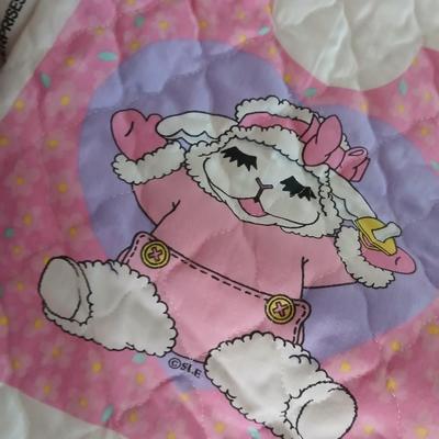 Large Lot of Assorted Cotton & Craft Fabrics – Novelty Prints, Yardage, Panels + Pattern Board in a storage tote