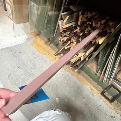 Lot 353 Frame boards & sheet glass