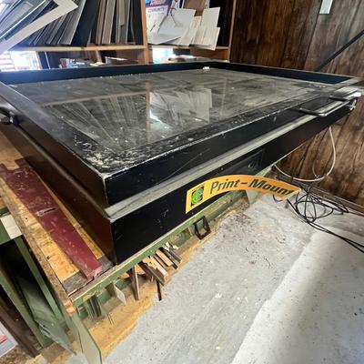 Lot 354 Large Print Mount machine