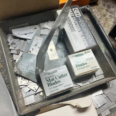Lot 364 Hardware & other framing supplies
