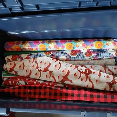 HUGE Tote Full of Wrapping Supplies – Bows, Gift Boxes, and Wrapping Paper