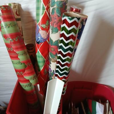 Holiday Wrapping & Card Station – Two-Tote Lot