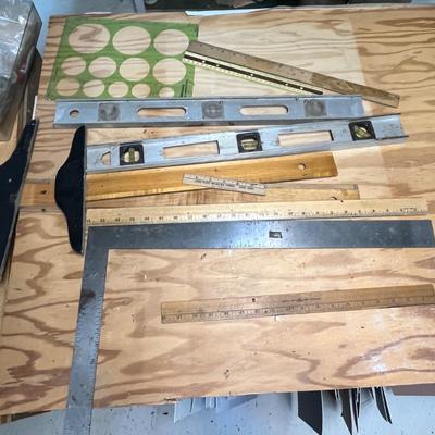 Lot 375 Rulers T-squares