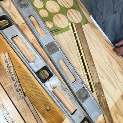 Lot 375 Rulers T-squares