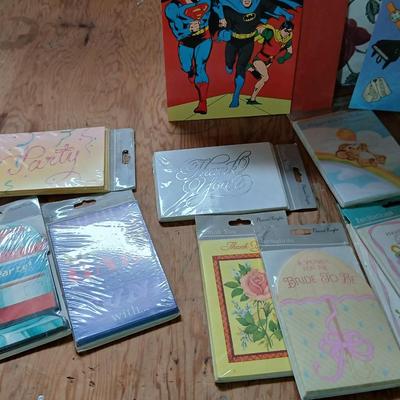 Floral Dresser Box with TONS of gift cards, Wrapping, Ribbons, greeting cards and celebration items