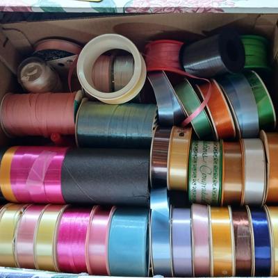 Floral Dresser Box with TONS of gift cards, Wrapping, Ribbons, greeting cards and celebration items