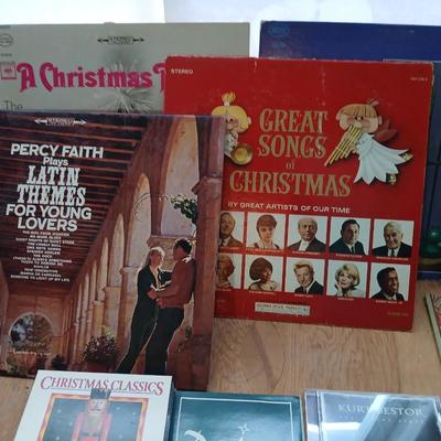 Vintage Christmas Music Collection – LPs, CDs & Sheet Music