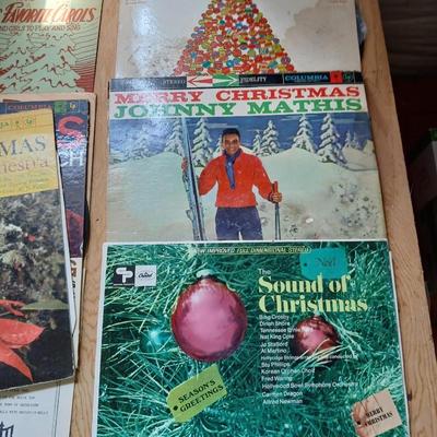 Vintage Christmas Music Collection – LPs, CDs & Sheet Music