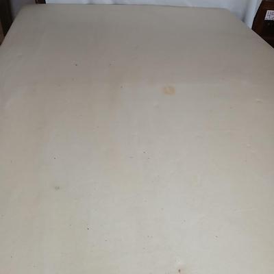 Mid-Century Modern Drop-Leaf Dining Table with 6 Chairs