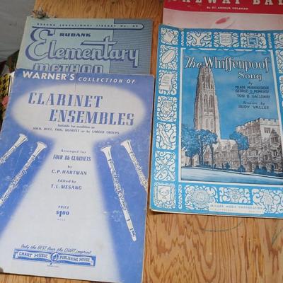 Vintage Sheet Music Collection – Mixed Titles & Eras