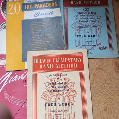 Vintage Sheet Music Collection – Mixed Titles & Eras