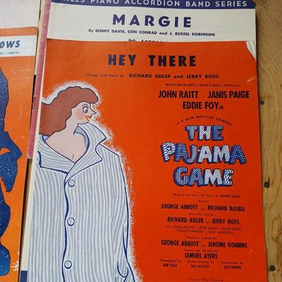 Vintage Sheet Music Collection – Mixed Titles & Eras