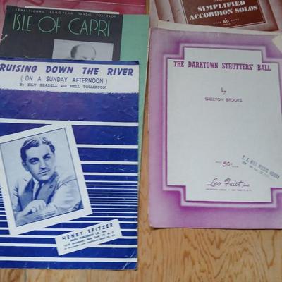 Vintage Sheet Music Collection – Mixed Titles & Eras