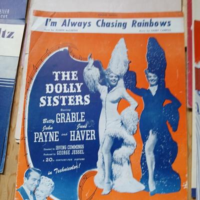 Vintage Sheet Music Collection – Mixed Titles & Eras