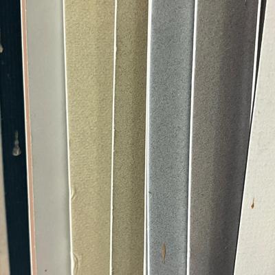 Lot 381 Large bin of assorted matting