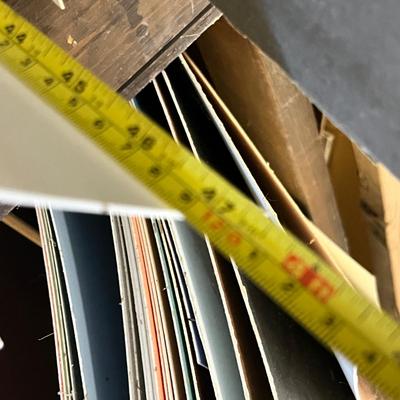 Lot 381 Large bin of assorted matting