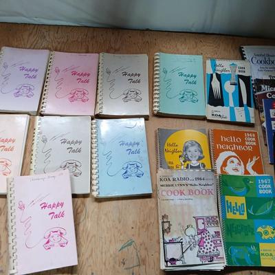 Vintage Radio Station Cookbooks – “Happy Talk” & “Hello Neighbor”