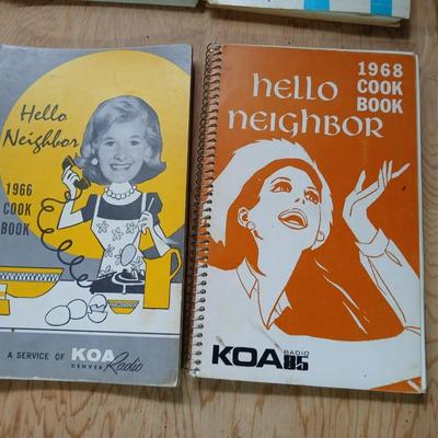 Vintage Radio Station Cookbooks – “Happy Talk” & “Hello Neighbor”