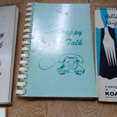 Vintage Radio Station Cookbooks – “Happy Talk” & “Hello Neighbor”