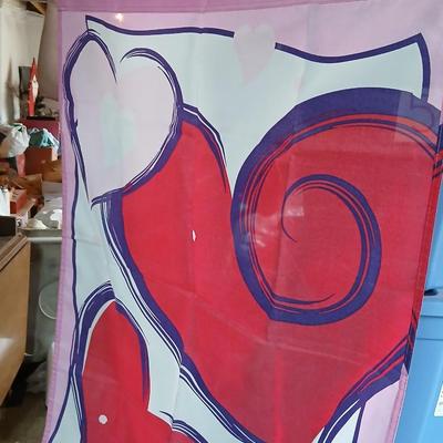 Lot of Valentine’s Day Décor & Gifts – Wreaths, Towels, Ziggy Plush, Crafts