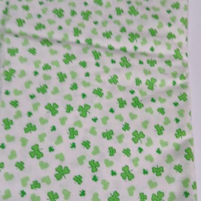 Large Lot of St. Patrick’s Day Décor – Towels, Hats, Shamrocks, Crafts