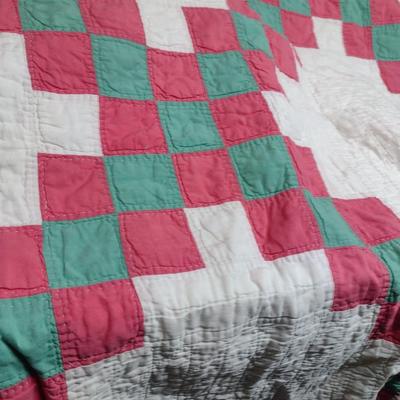 Hand Made Quilt- Approx 74" Square