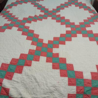 Hand Made Quilt- Approx 74" Square