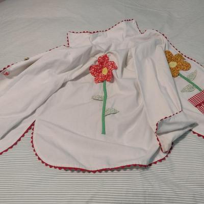 Shirt/Cover-up with Applique' Designs