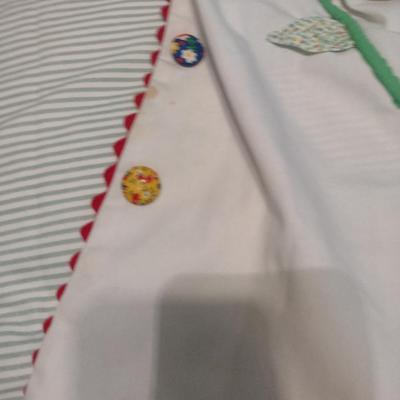 Shirt/Cover-up with Applique' Designs