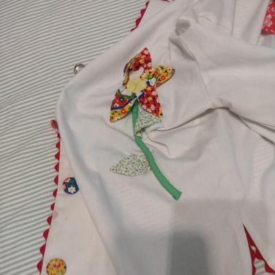 Shirt/Cover-up with Applique' Designs