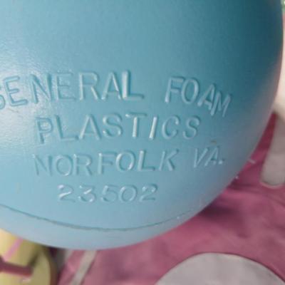 Easter Bunny & Décor Lot – Plush, Baskets, Jumbo General foam Plastics Vintage blow mold Eggs, Welcome Sign - bunnies and more all in...