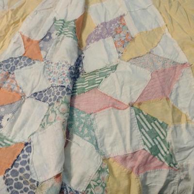 Quilt Top (No Backing)- Approx 68" x 78"