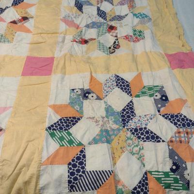 Quilt Top (No Backing)- Approx 68" x 78"