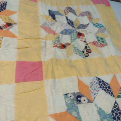 Quilt Top (No Backing)- Approx 68" x 78"