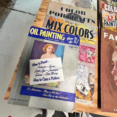 Lot 413 Vintage Art books