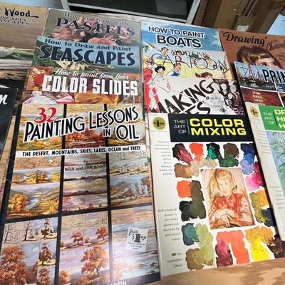 Lot 413 Vintage Art books