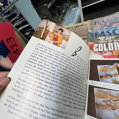 Lot 413 Vintage Art books