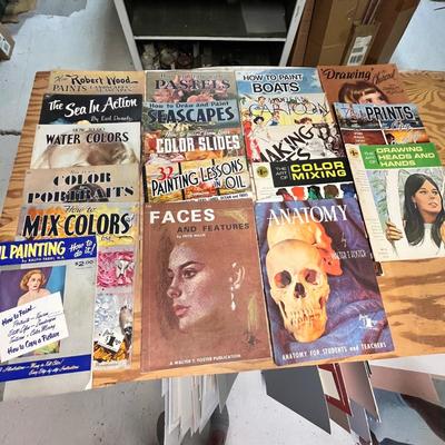 Lot 413 Vintage Art books