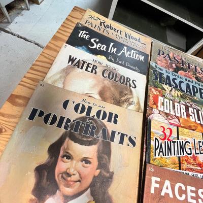 Lot 413 Vintage Art books
