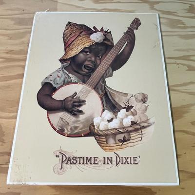 Lot 423 Black Americana print